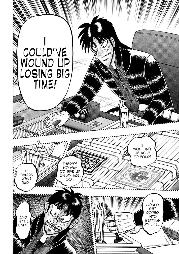 Gambling Outcast Kaiji: The 2.4 Billion Escape Arc - Kaiji Part 6 Chapter 263 page 5 - Chapter 263: Blessing