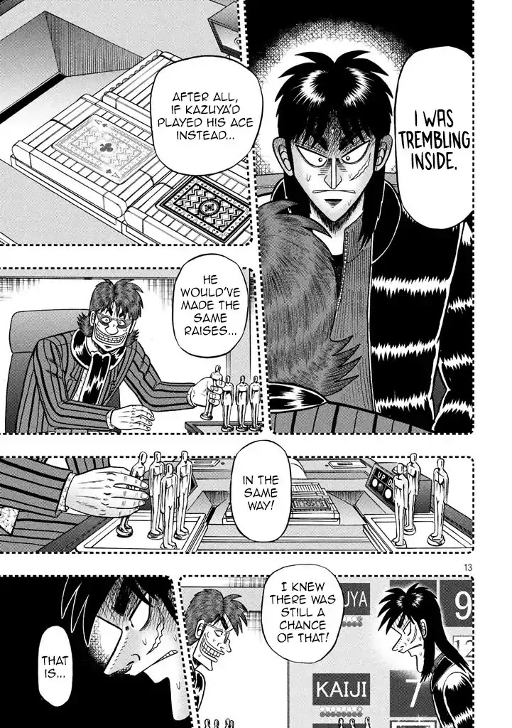 Gambling Outcast Kaiji: The 2.4 Billion Escape Arc - Kaiji Part 6 Chapter 264 page 13 - Chapter 264: Chance To Win