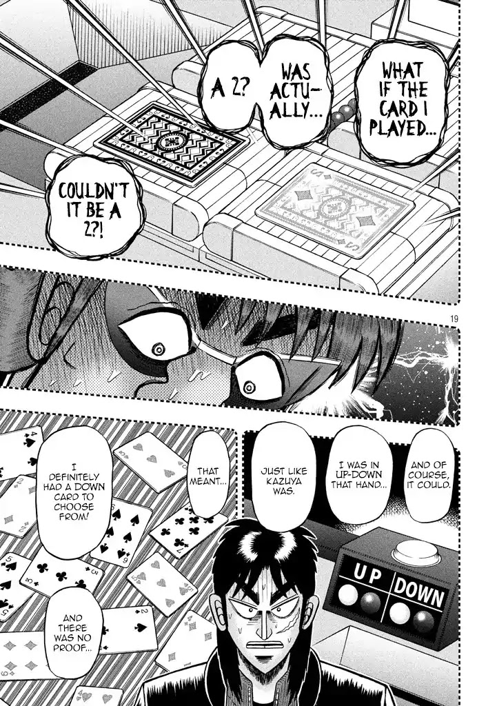 Gambling Outcast Kaiji: The 2.4 Billion Escape Arc - Kaiji Part 6 Chapter 264 page 19 - Chapter 264: Chance To Win