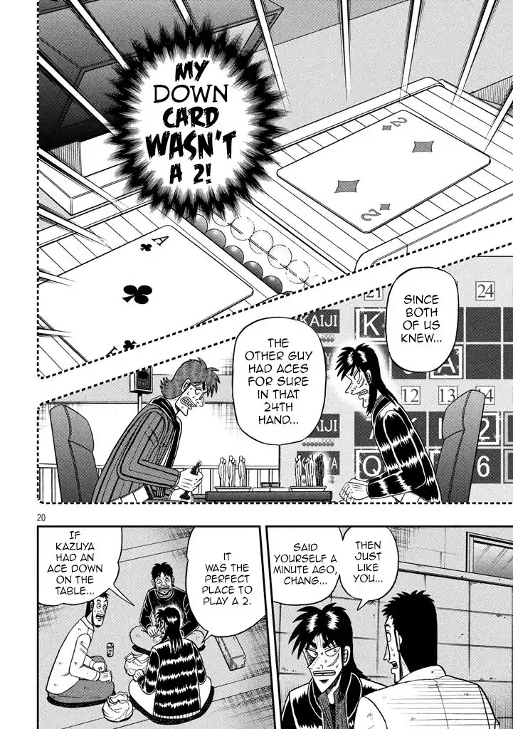 Gambling Outcast Kaiji: The 2.4 Billion Escape Arc - Kaiji Part 6 Chapter 264 page 20 - Chapter 264: Chance To Win