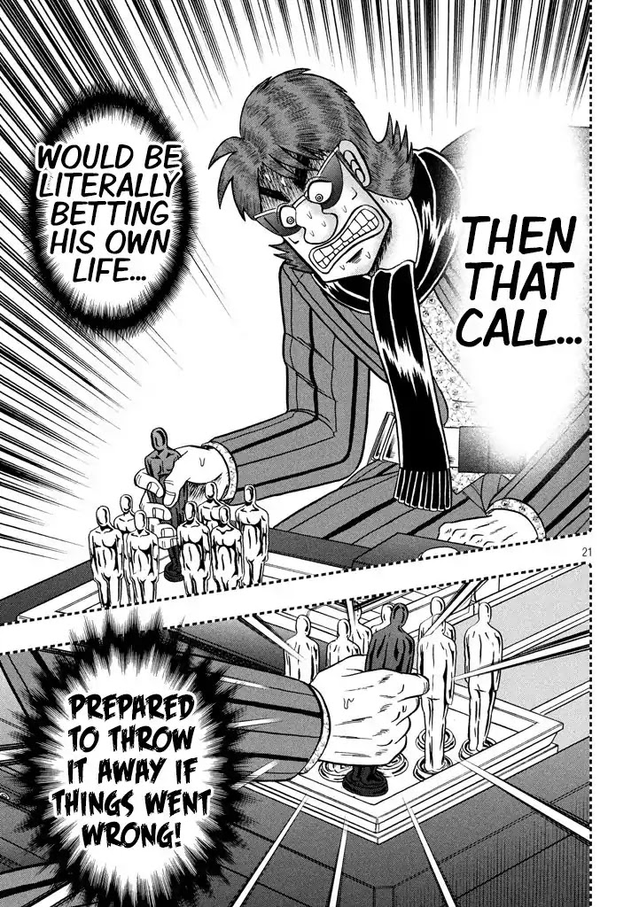 Gambling Outcast Kaiji: The 2.4 Billion Escape Arc - Kaiji Part 6 Chapter 264 page 21 - Chapter 264: Chance To Win