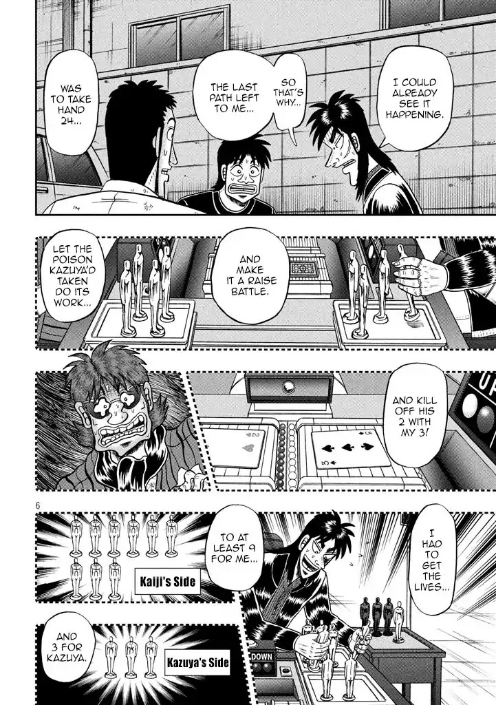 Gambling Outcast Kaiji: The 2.4 Billion Escape Arc - Kaiji Part 6 Chapter 264 page 6 - Chapter 264: Chance To Win