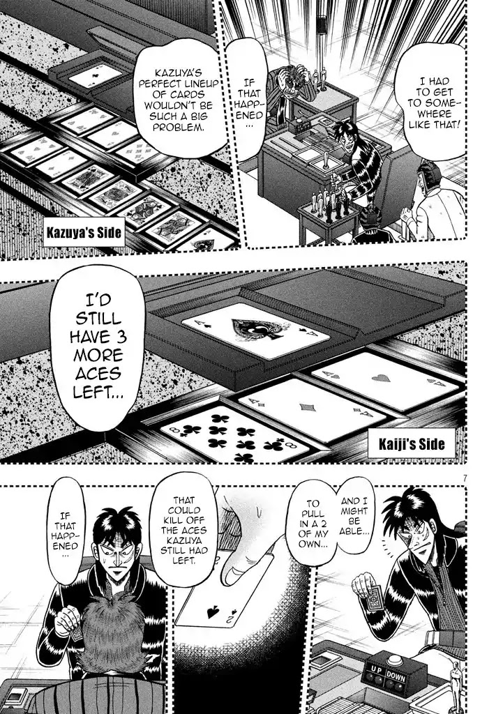 Gambling Outcast Kaiji: The 2.4 Billion Escape Arc - Kaiji Part 6 Chapter 264 page 7 - Chapter 264: Chance To Win
