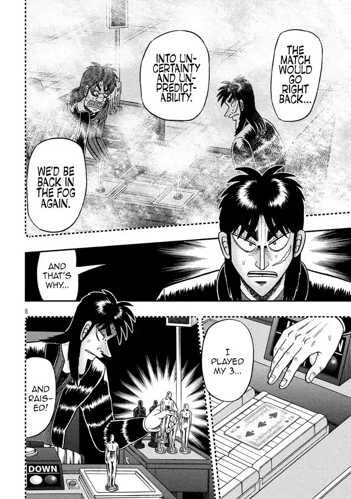 Gambling Outcast Kaiji: The 2.4 Billion Escape Arc - Kaiji Part 6 Chapter 264 page 8 - Chapter 264: Chance To Win