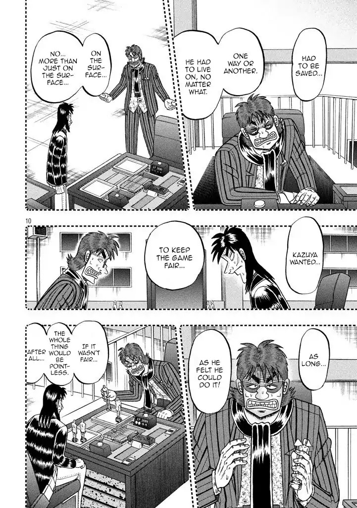 Gambling Outcast Kaiji: The 2.4 Billion Escape Arc - Kaiji Part 6 Chapter 265 page 10 - Chapter 265: Definite