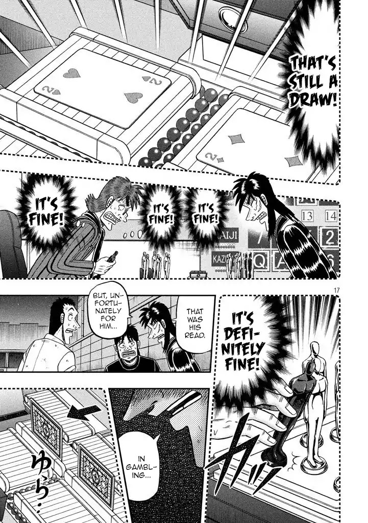 Gambling Outcast Kaiji: The 2.4 Billion Escape Arc - Kaiji Part 6 Chapter 265 page 17 - Chapter 265: Definite