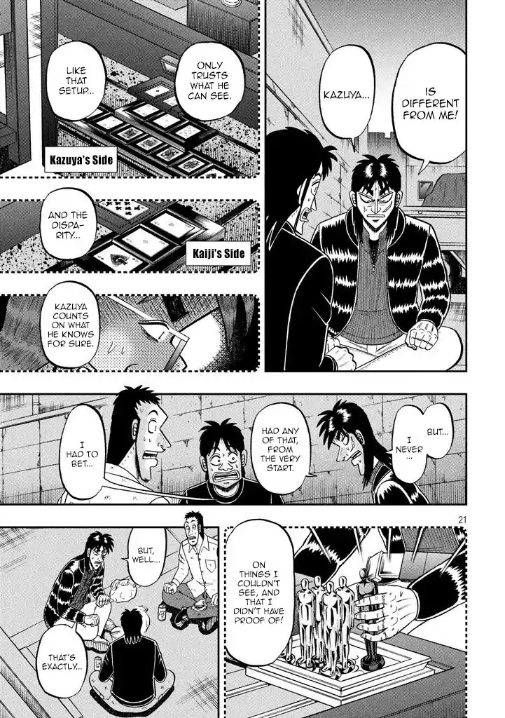 Gambling Outcast Kaiji: The 2.4 Billion Escape Arc - Kaiji Part 6 Chapter 265 page 20 - Chapter 265: Definite
