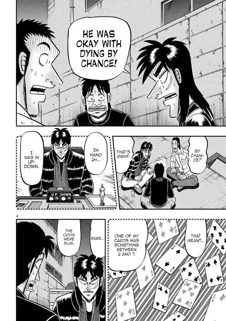 Gambling Outcast Kaiji: The 2.4 Billion Escape Arc - Kaiji Part 6 Chapter 265 page 4 - Chapter 265: Definite