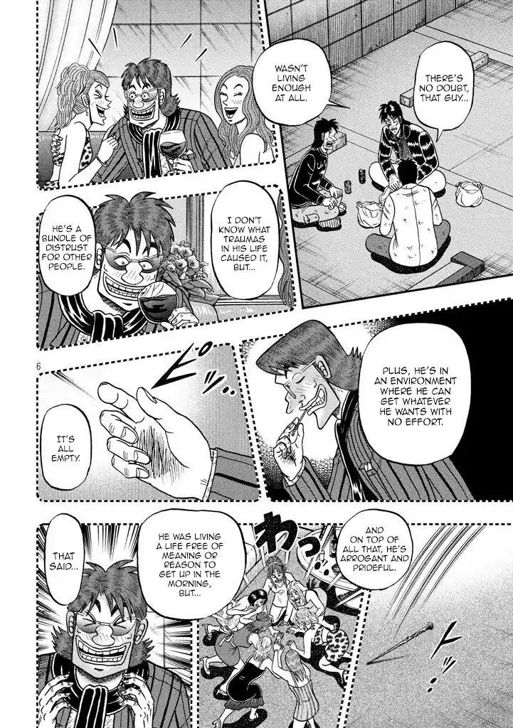 Gambling Outcast Kaiji: The 2.4 Billion Escape Arc - Kaiji Part 6 Chapter 265 page 6 - Chapter 265: Definite