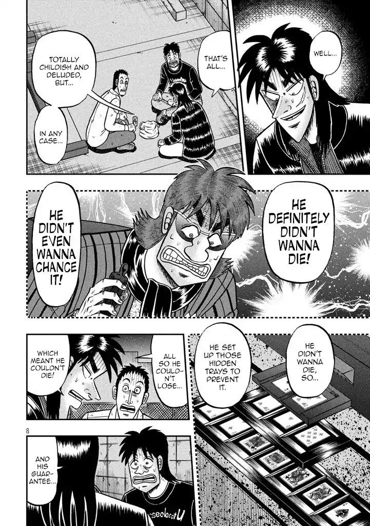 Gambling Outcast Kaiji: The 2.4 Billion Escape Arc - Kaiji Part 6 Chapter 265 page 8 - Chapter 265: Definite