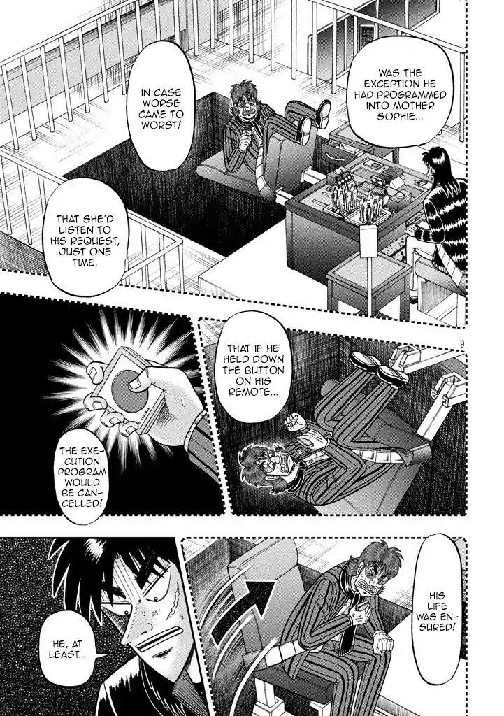 Gambling Outcast Kaiji: The 2.4 Billion Escape Arc - Kaiji Part 6 Chapter 265 page 9 - Chapter 265: Definite