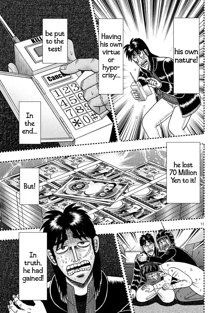 Gambling Outcast Kaiji: The 2.4 Billion Escape Arc - Kaiji Part 6 Chapter 266 page 11 - Chapter 266: Hajun