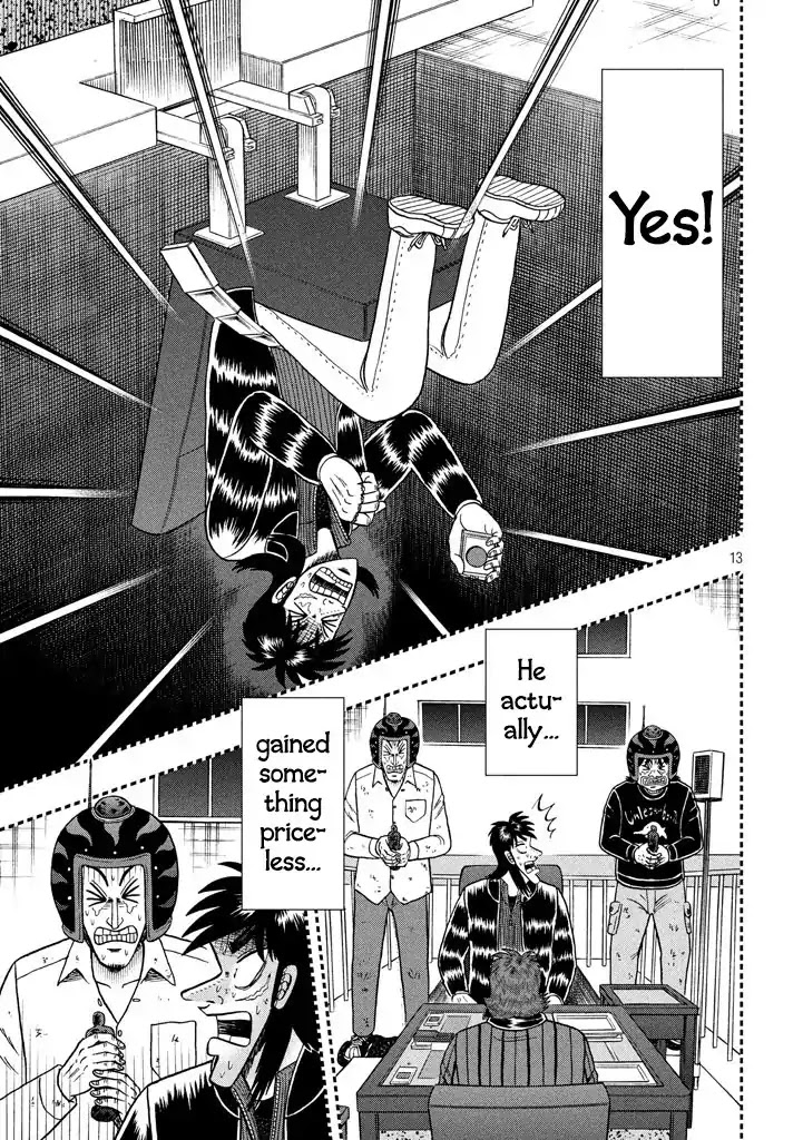 Gambling Outcast Kaiji: The 2.4 Billion Escape Arc - Kaiji Part 6 Chapter 266 page 13 - Chapter 266: Hajun