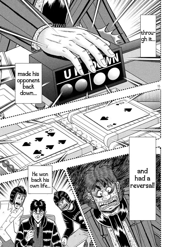Gambling Outcast Kaiji: The 2.4 Billion Escape Arc - Kaiji Part 6 Chapter 266 page 15 - Chapter 266: Hajun