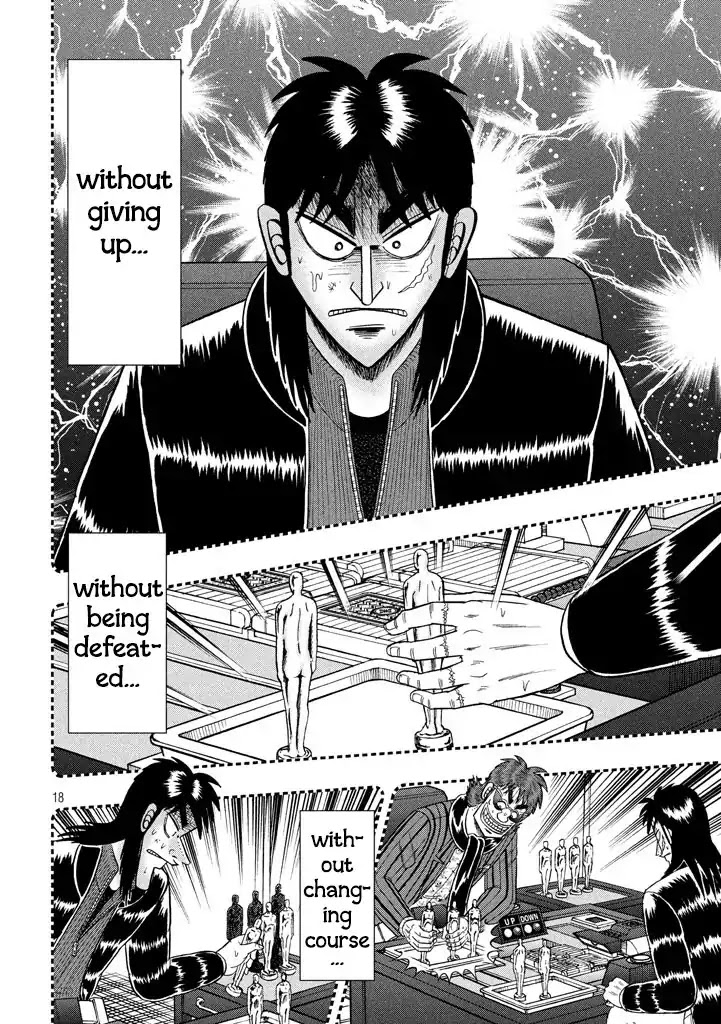 Gambling Outcast Kaiji: The 2.4 Billion Escape Arc - Kaiji Part 6 Chapter 266 page 18 - Chapter 266: Hajun