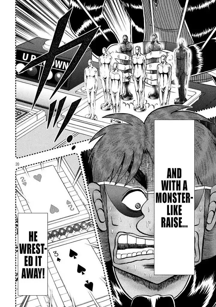 Gambling Outcast Kaiji: The 2.4 Billion Escape Arc - Kaiji Part 6 Chapter 266 page 20 - Chapter 266: Hajun