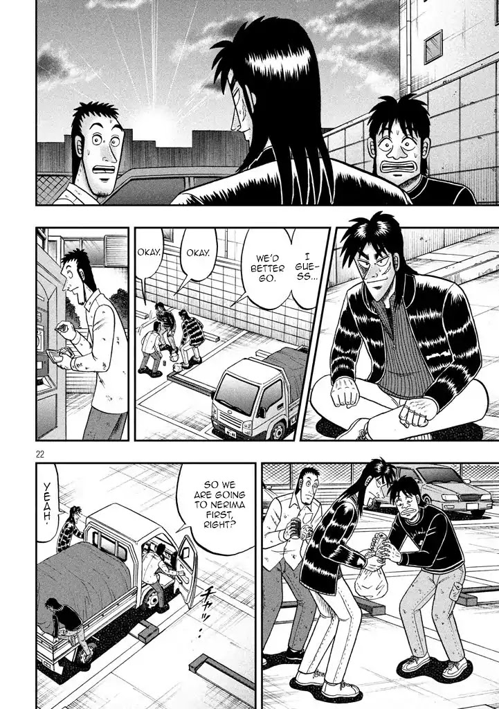 Gambling Outcast Kaiji: The 2.4 Billion Escape Arc - Kaiji Part 6 Chapter 266 page 22 - Chapter 266: Hajun