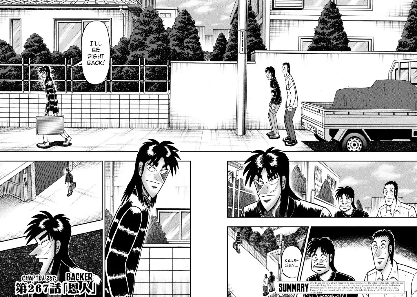 Gambling Outcast Kaiji: The 2.4 Billion Escape Arc - Kaiji Part 6 Chapter 267 page 2 - Chapter 267: Backer