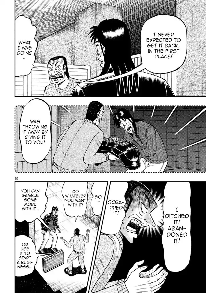 Gambling Outcast Kaiji: The 2.4 Billion Escape Arc - Kaiji Part 6 Chapter 268 page 10 - Chapter 268: Foam