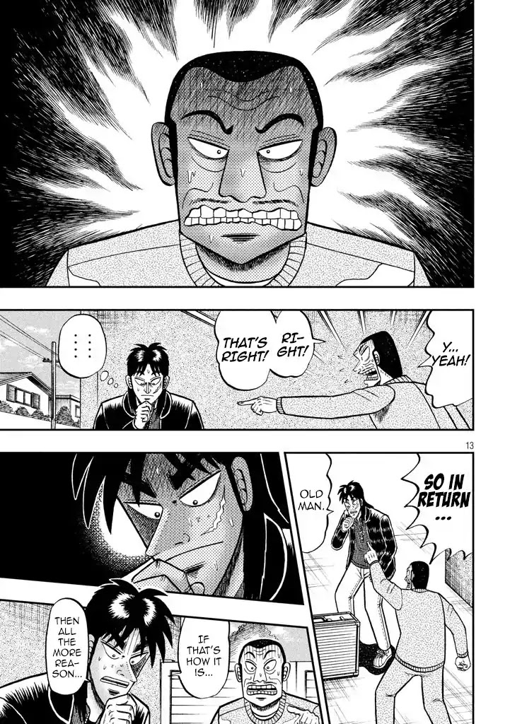 Gambling Outcast Kaiji: The 2.4 Billion Escape Arc - Kaiji Part 6 Chapter 268 page 13 - Chapter 268: Foam