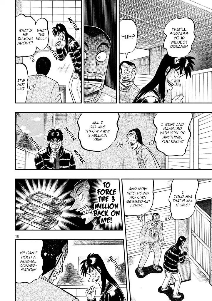 Gambling Outcast Kaiji: The 2.4 Billion Escape Arc - Kaiji Part 6 Chapter 268 page 16 - Chapter 268: Foam