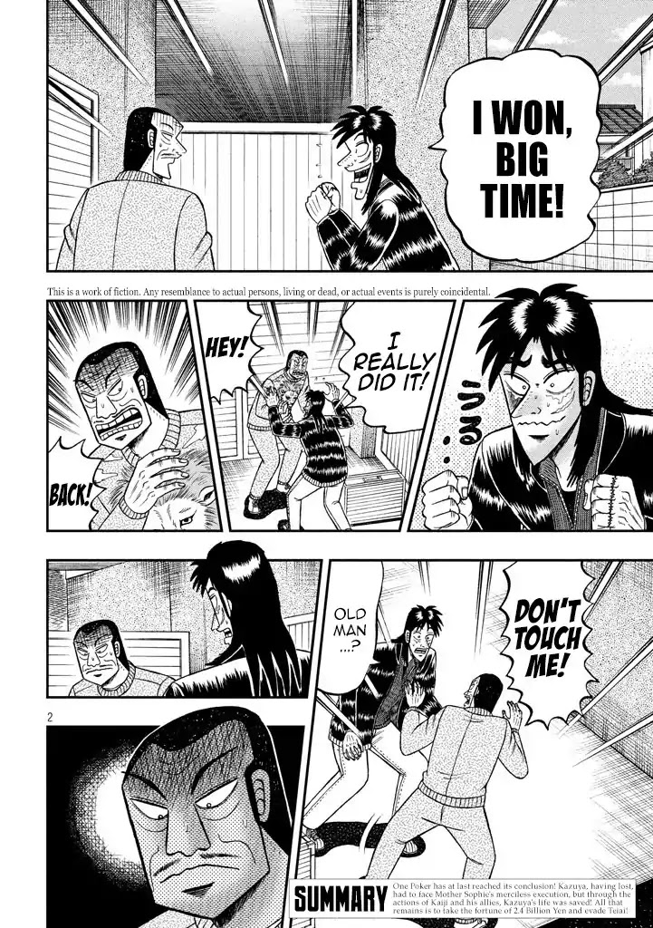 Gambling Outcast Kaiji: The 2.4 Billion Escape Arc - Kaiji Part 6 Chapter 268 page 2 - Chapter 268: Foam