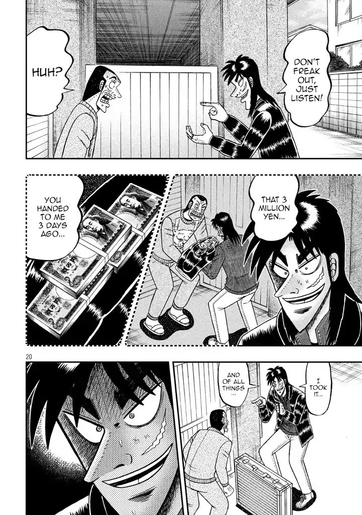 Gambling Outcast Kaiji: The 2.4 Billion Escape Arc - Kaiji Part 6 Chapter 268 page 20 - Chapter 268: Foam