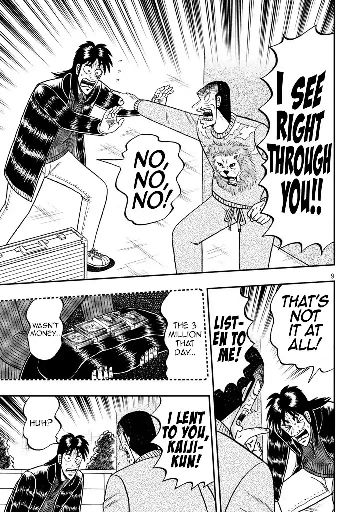 Gambling Outcast Kaiji: The 2.4 Billion Escape Arc - Kaiji Part 6 Chapter 268 page 9 - Chapter 268: Foam