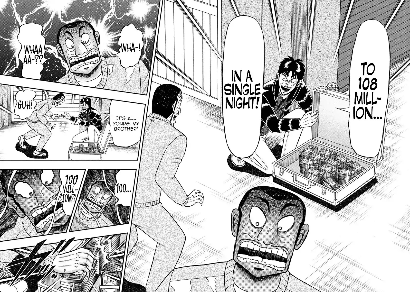 Gambling Outcast Kaiji: The 2.4 Billion Escape Arc - Kaiji Part 6 Chapter 269 page 14 - Chapter 269: Middle of the Road