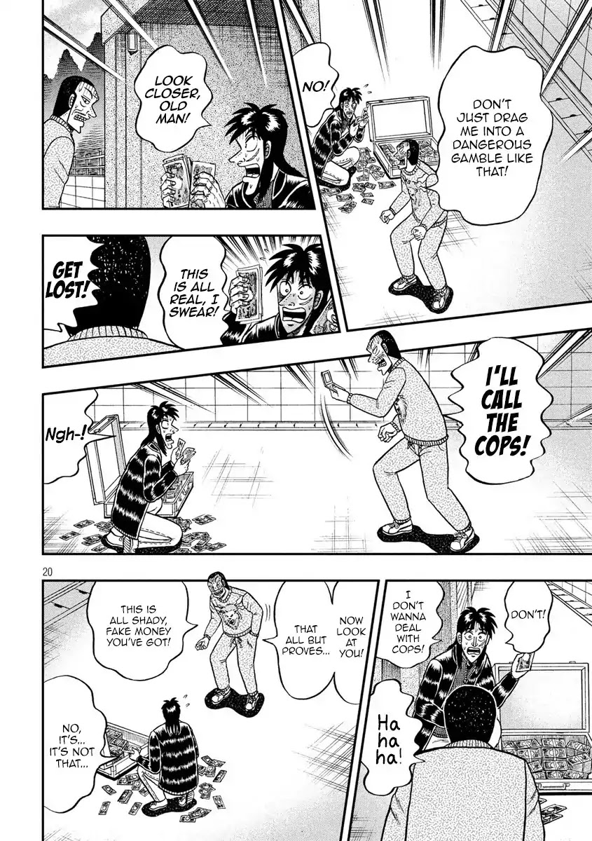 Gambling Outcast Kaiji: The 2.4 Billion Escape Arc - Kaiji Part 6 Chapter 269 page 19 - Chapter 269: Middle of the Road