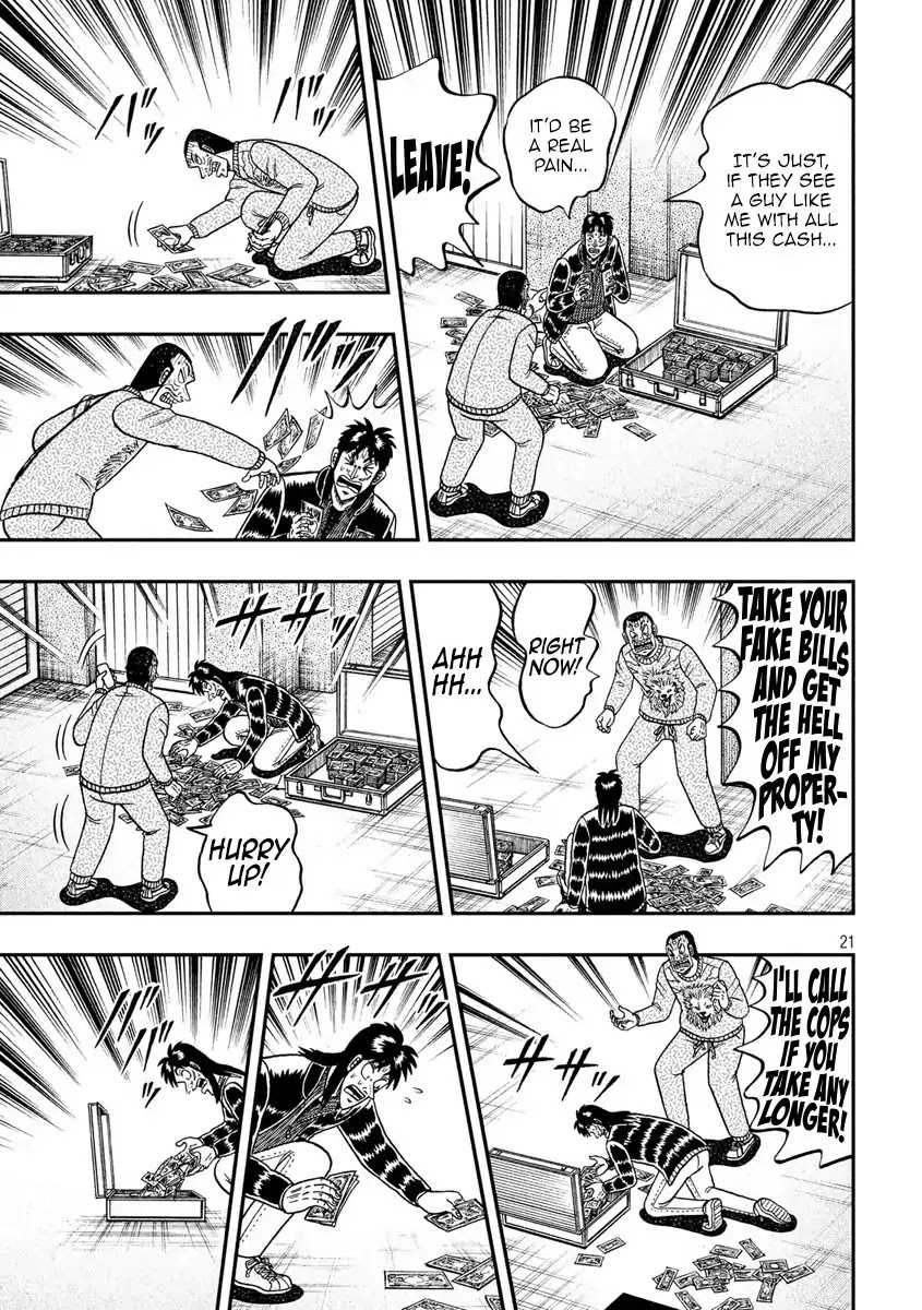 Gambling Outcast Kaiji: The 2.4 Billion Escape Arc - Kaiji Part 6 Chapter 269 page 20 - Chapter 269: Middle of the Road