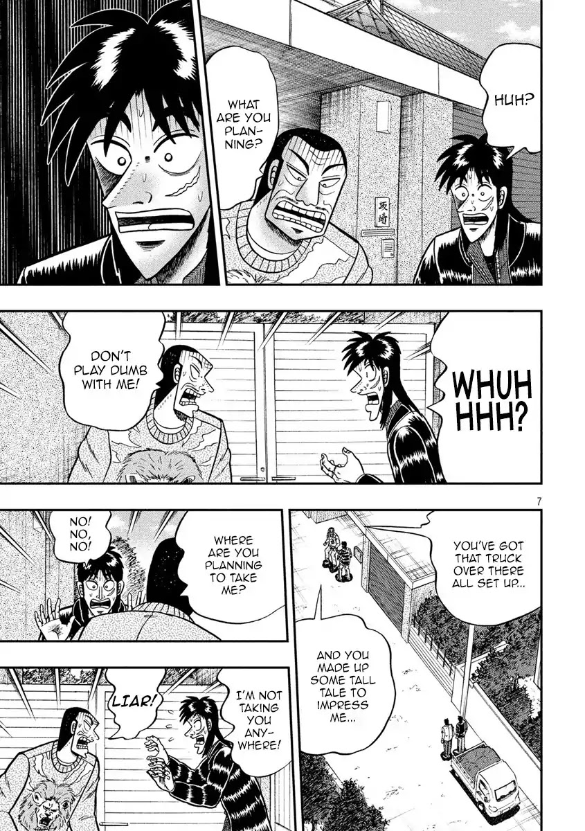 Gambling Outcast Kaiji: The 2.4 Billion Escape Arc - Kaiji Part 6 Chapter 269 page 7 - Chapter 269: Middle of the Road