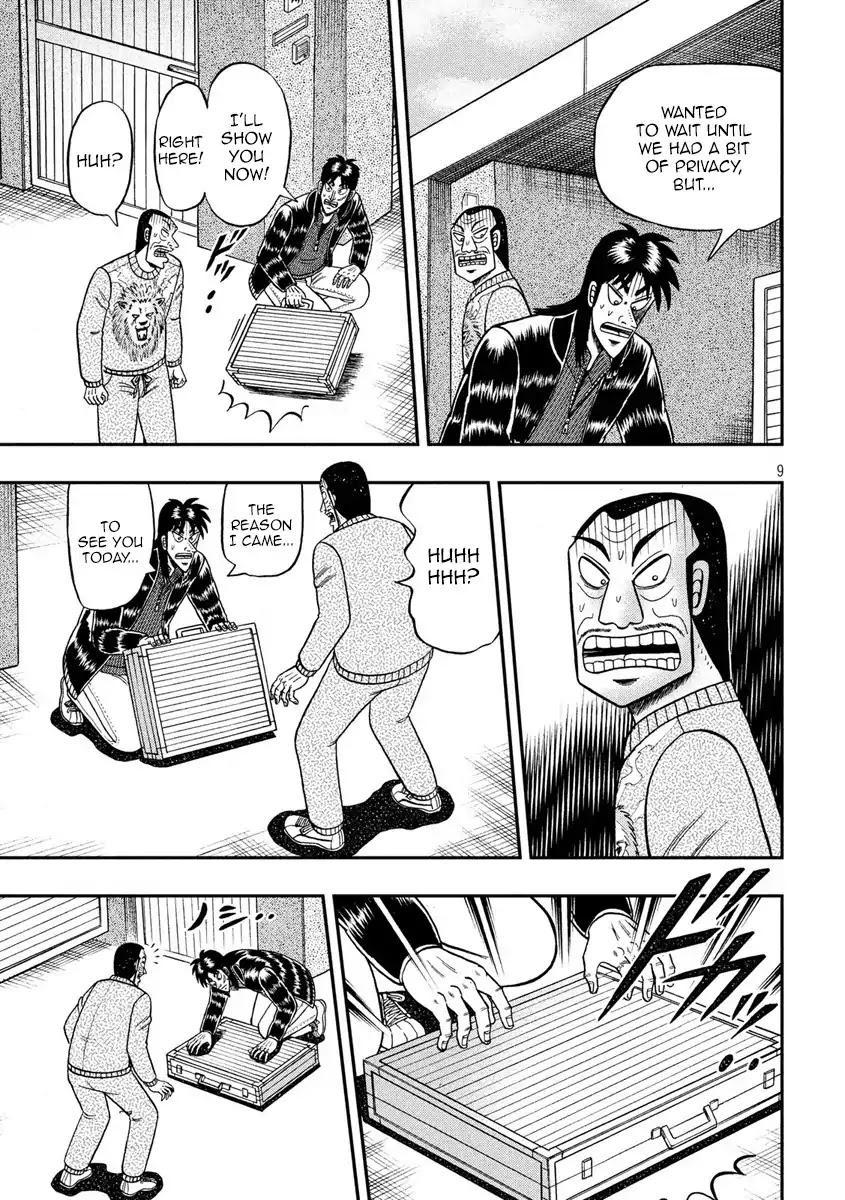 Gambling Outcast Kaiji: The 2.4 Billion Escape Arc - Kaiji Part 6 Chapter 269 page 9 - Chapter 269: Middle of the Road