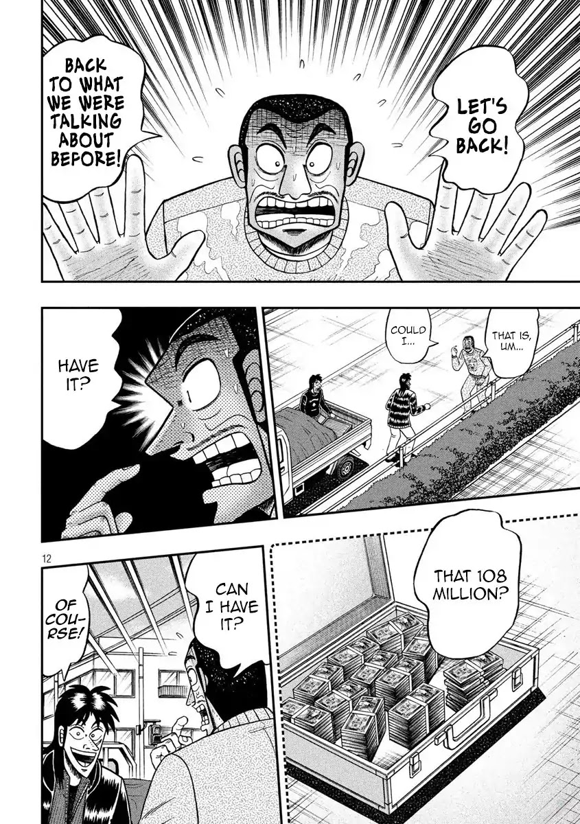 Gambling Outcast Kaiji: The 2.4 Billion Escape Arc - Kaiji Part 6 Chapter 270 page 12 - Chapter 270: Undertaking