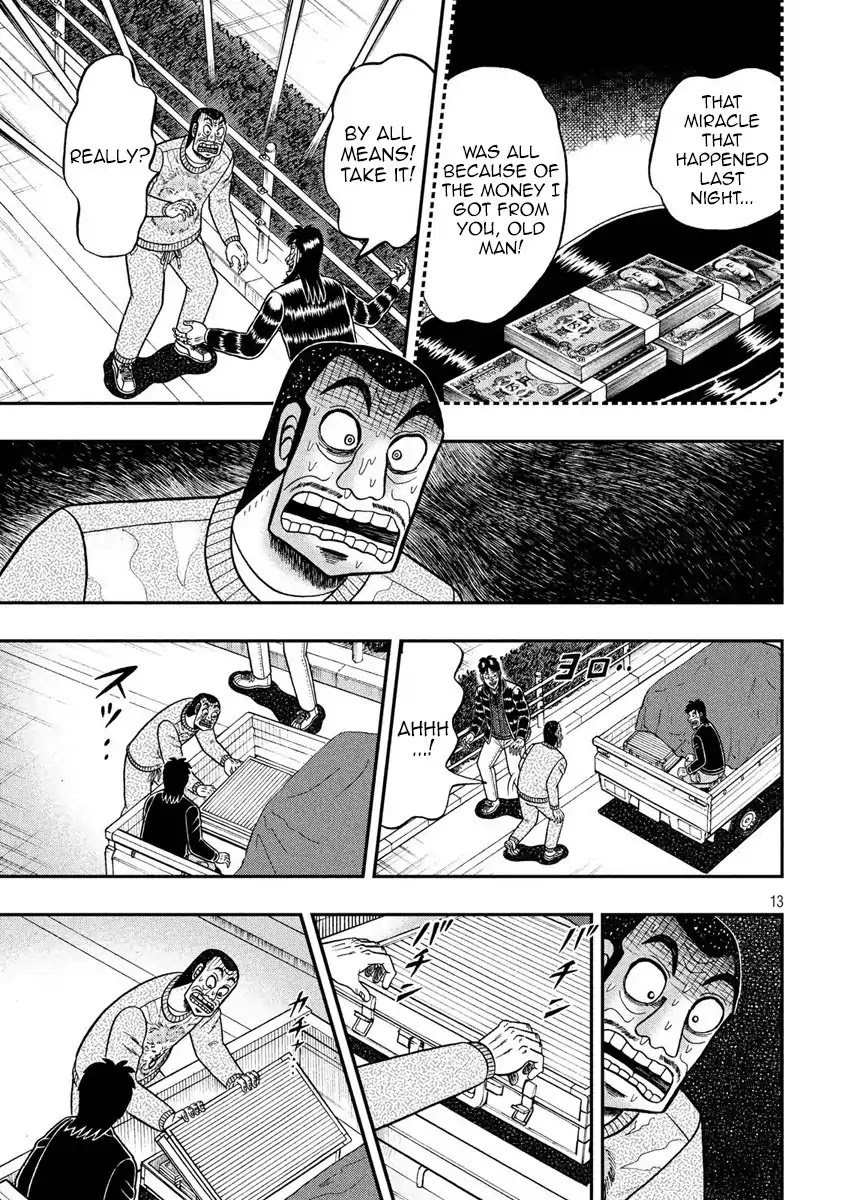 Gambling Outcast Kaiji: The 2.4 Billion Escape Arc - Kaiji Part 6 Chapter 270 page 13 - Chapter 270: Undertaking