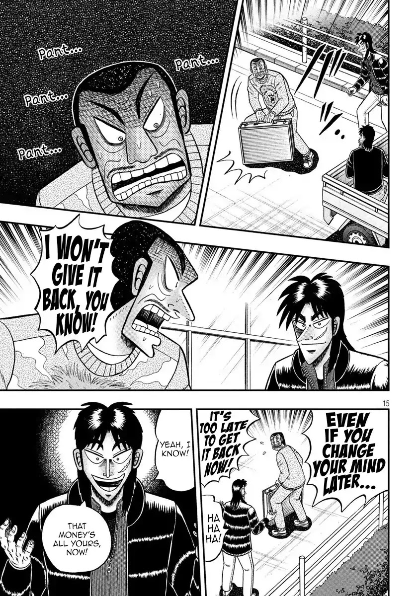 Gambling Outcast Kaiji: The 2.4 Billion Escape Arc - Kaiji Part 6 Chapter 270 page 15 - Chapter 270: Undertaking