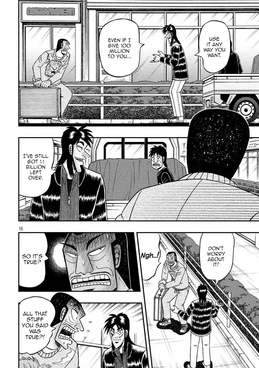 Gambling Outcast Kaiji: The 2.4 Billion Escape Arc - Kaiji Part 6 Chapter 270 page 16 - Chapter 270: Undertaking