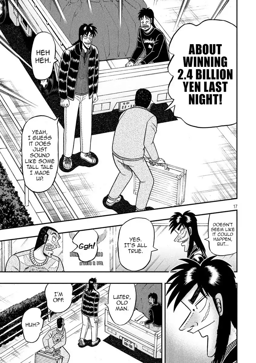Gambling Outcast Kaiji: The 2.4 Billion Escape Arc - Kaiji Part 6 Chapter 270 page 17 - Chapter 270: Undertaking