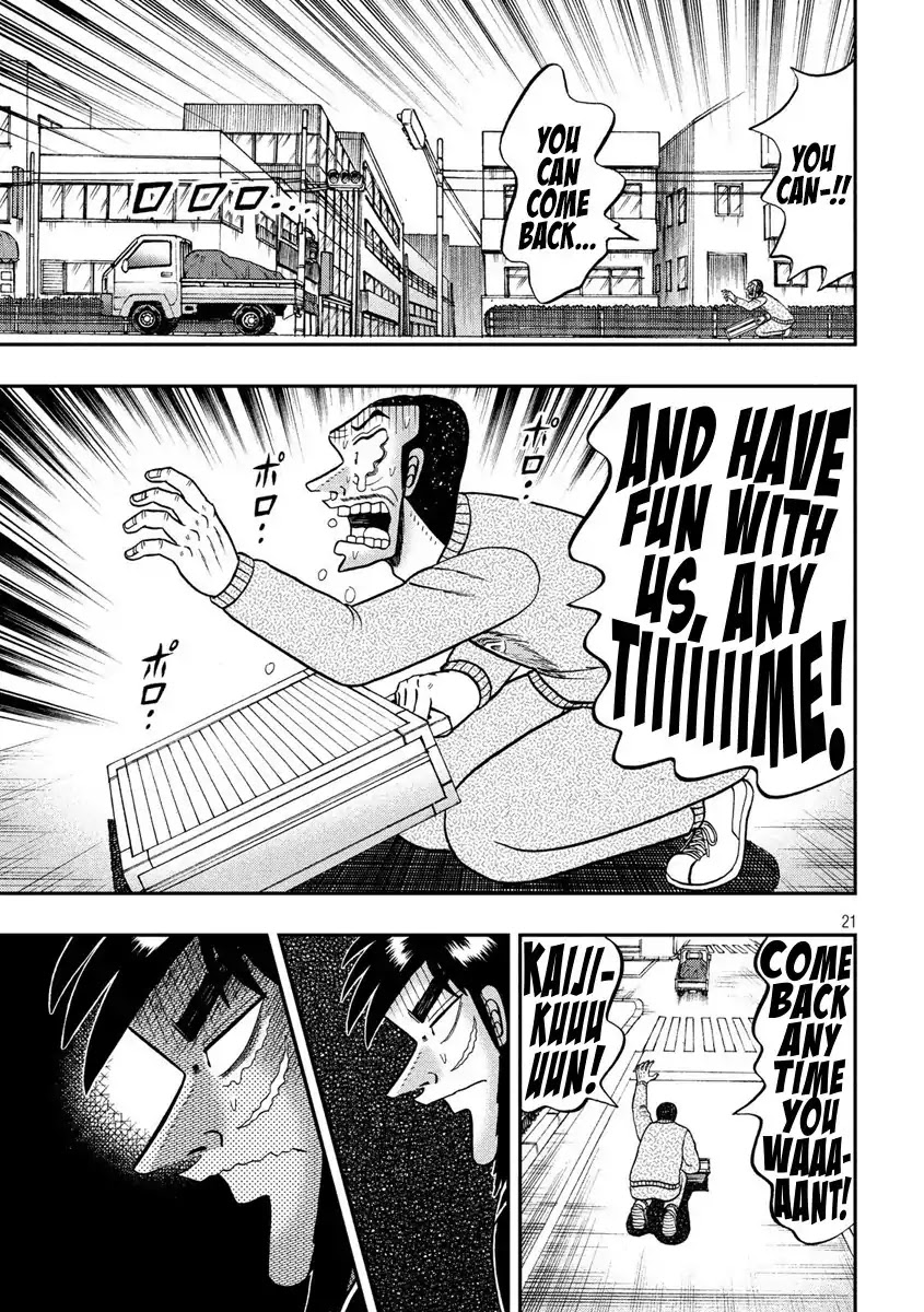 Gambling Outcast Kaiji: The 2.4 Billion Escape Arc - Kaiji Part 6 Chapter 270 page 21 - Chapter 270: Undertaking