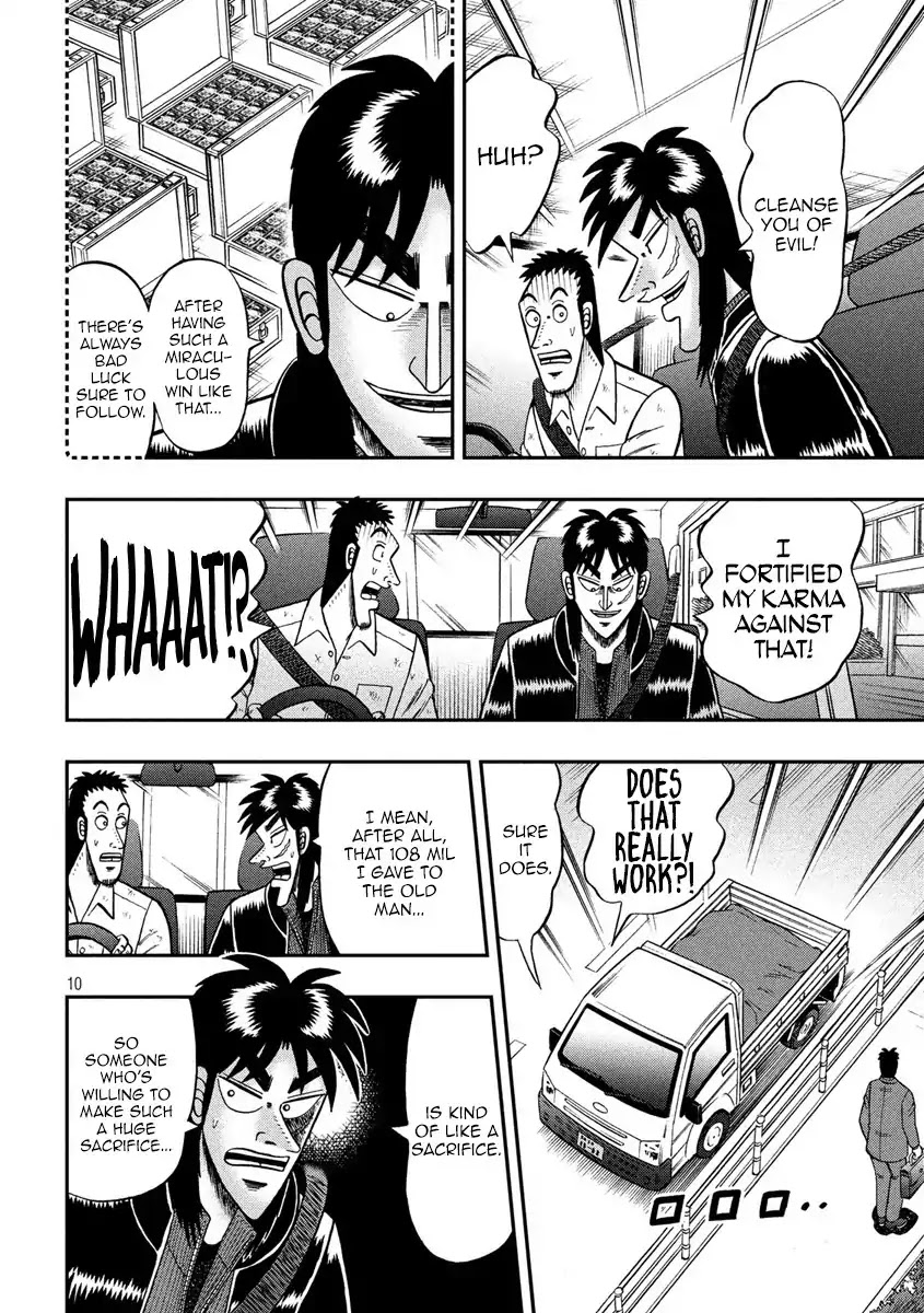 Gambling Outcast Kaiji: The 2.4 Billion Escape Arc - Kaiji Part 6 Chapter 271 page 10 - Chapter 271: For Nothing