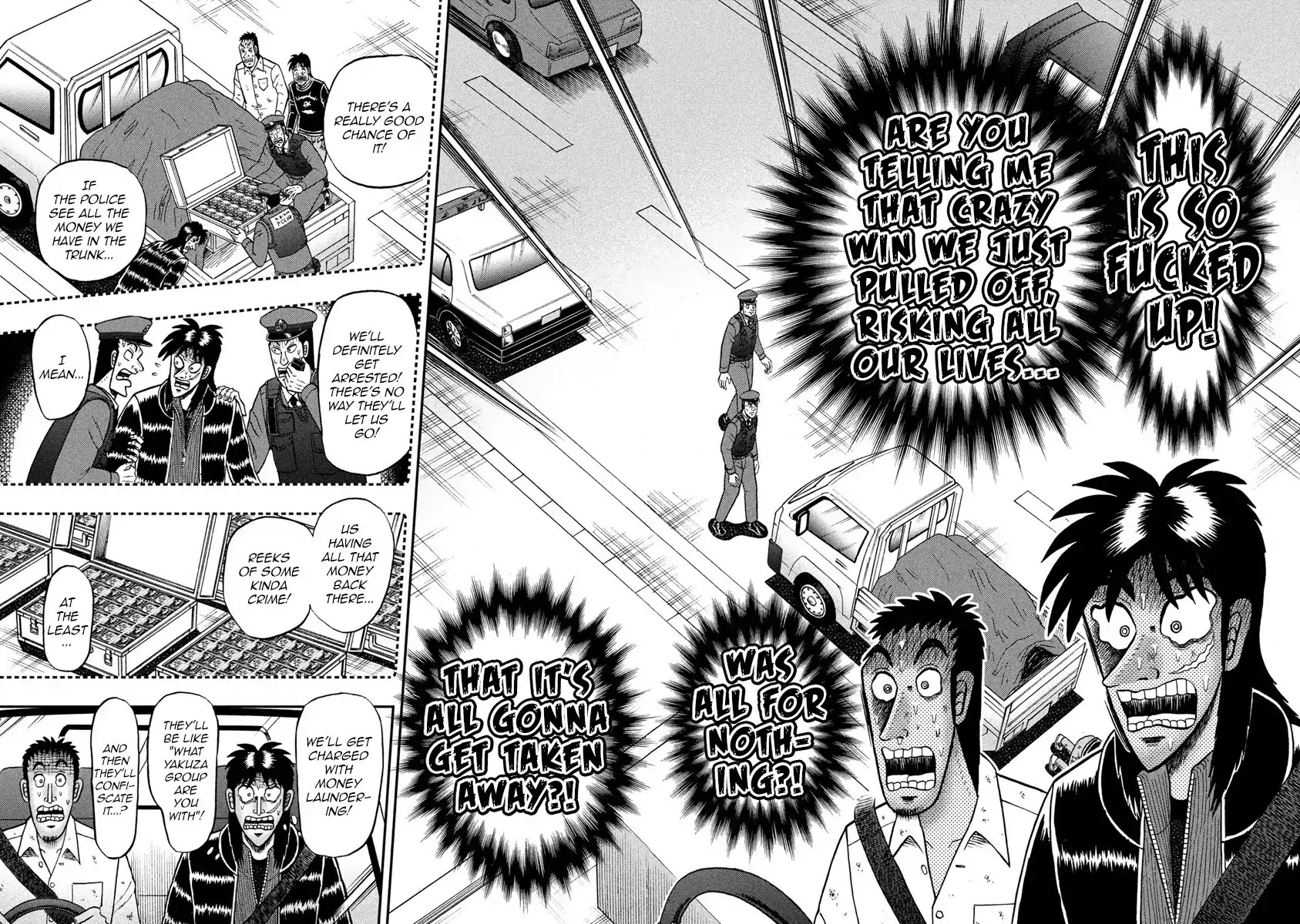 Gambling Outcast Kaiji: The 2.4 Billion Escape Arc - Kaiji Part 6 Chapter 271 page 14 - Chapter 271: For Nothing