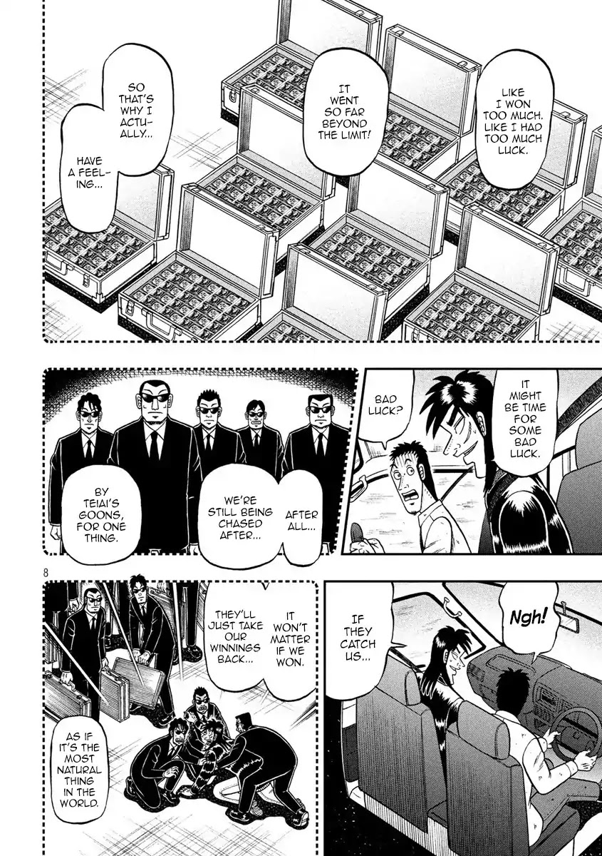 Gambling Outcast Kaiji: The 2.4 Billion Escape Arc - Kaiji Part 6 Chapter 271 page 8 - Chapter 271: For Nothing