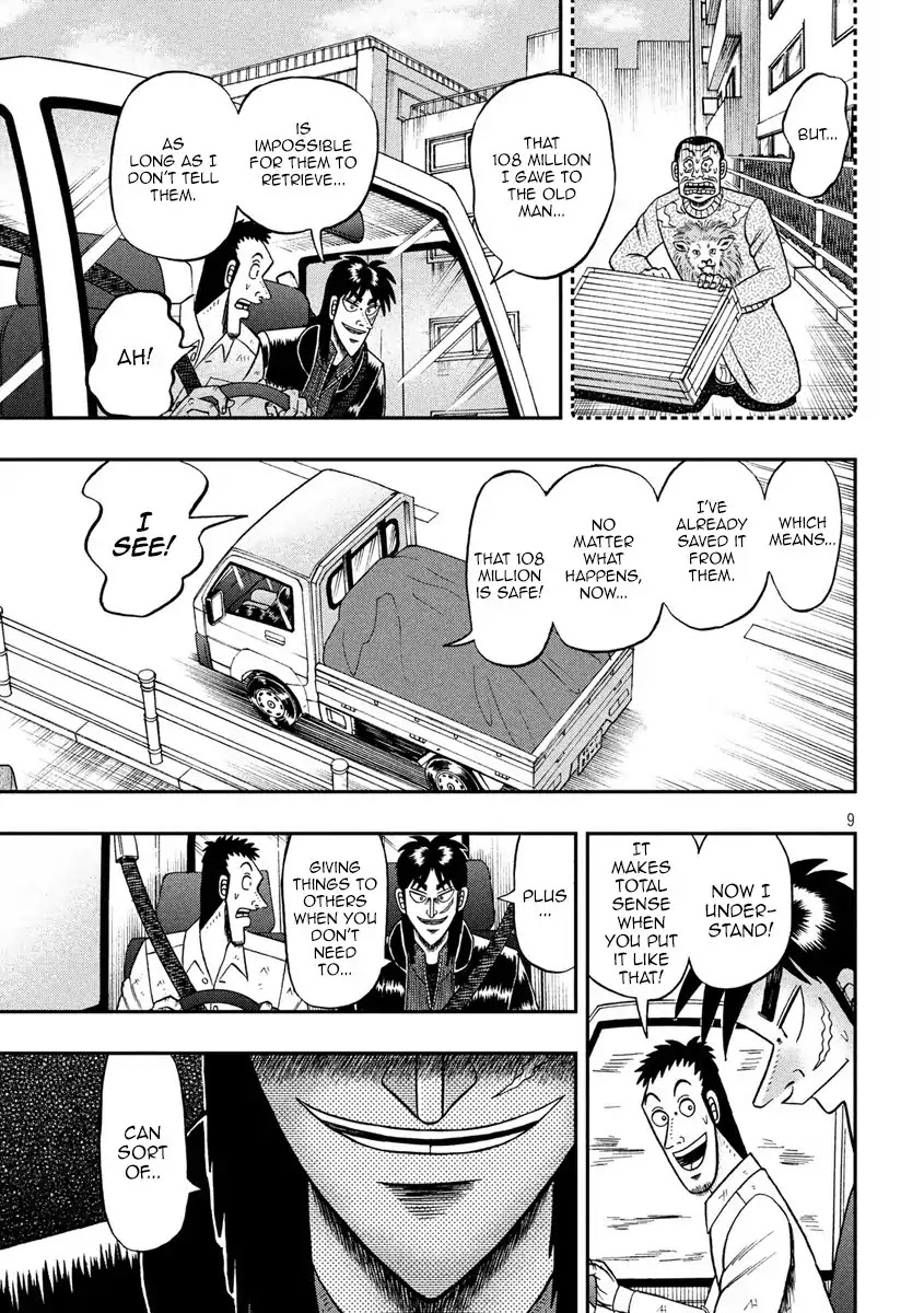Gambling Outcast Kaiji: The 2.4 Billion Escape Arc - Kaiji Part 6 Chapter 271 page 9 - Chapter 271: For Nothing