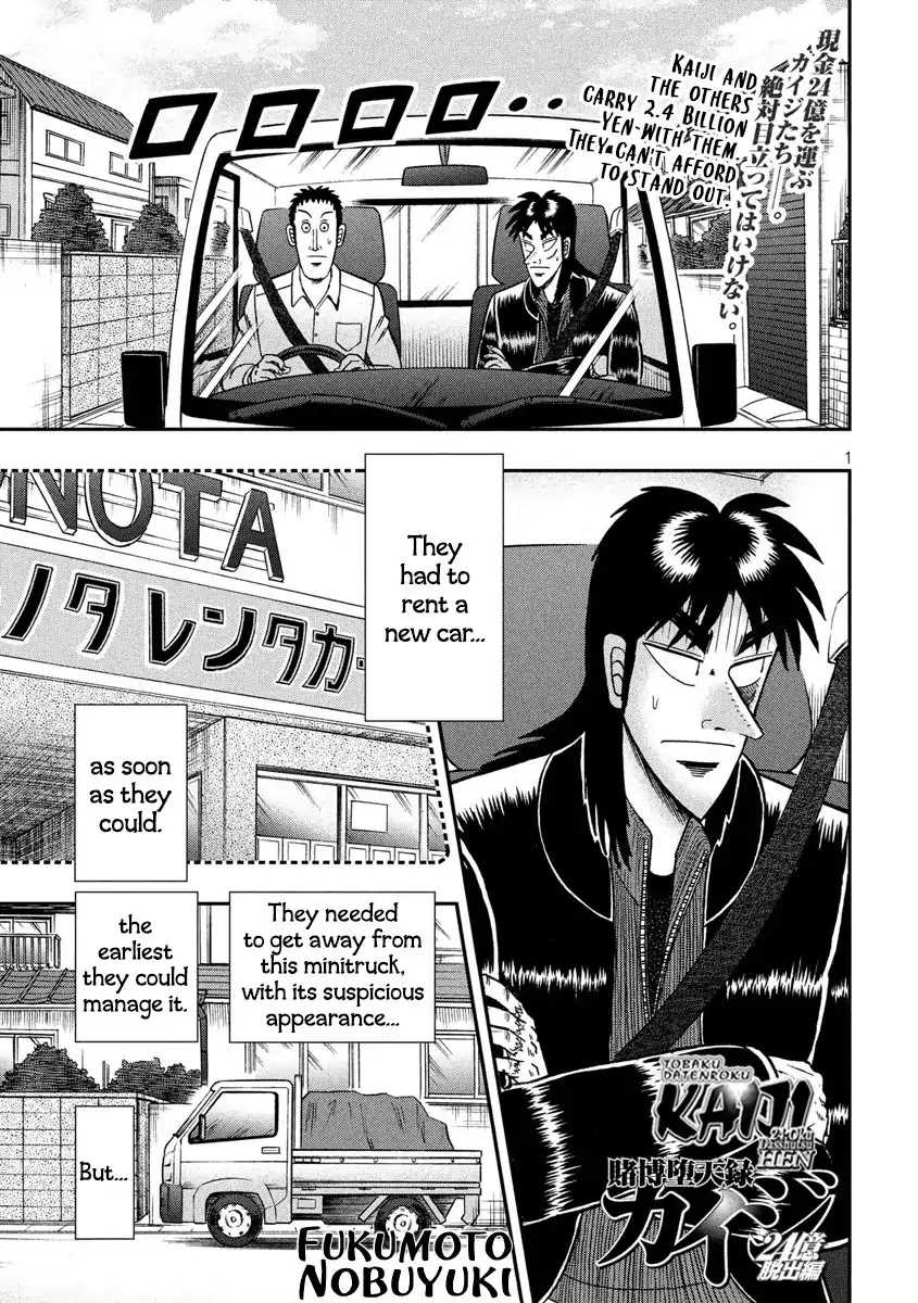 Gambling Outcast Kaiji: The 2.4 Billion Escape Arc - Kaiji Part 6 Chapter 272 page 1 - Chapter 272: Base