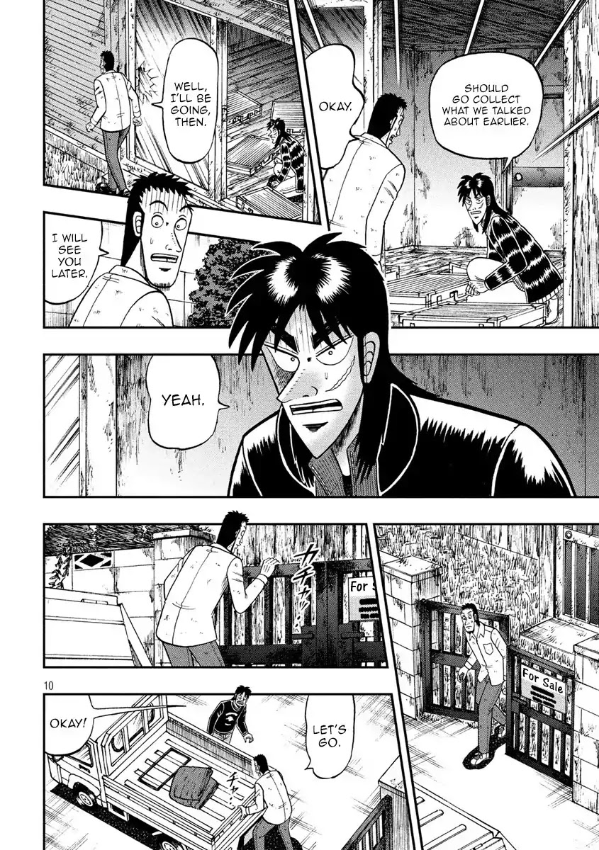 Gambling Outcast Kaiji: The 2.4 Billion Escape Arc - Kaiji Part 6 Chapter 272 page 10 - Chapter 272: Base