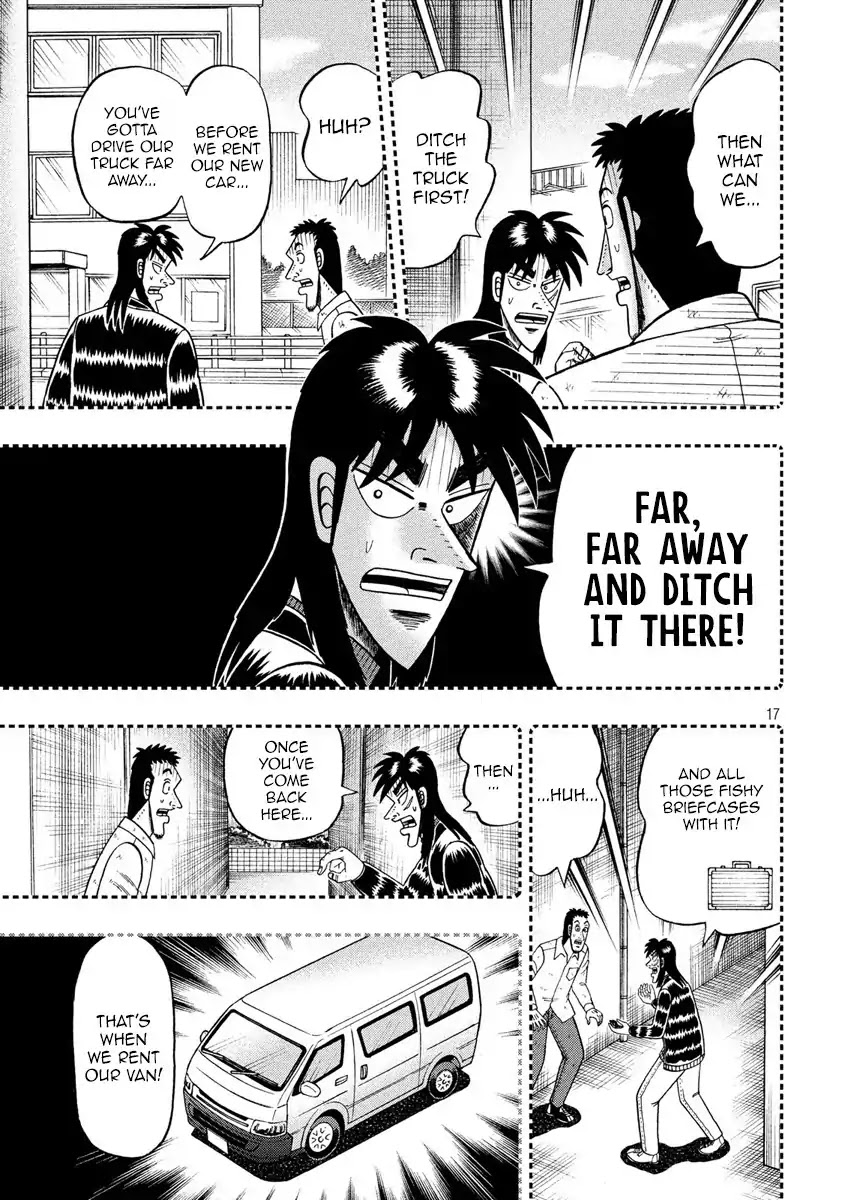 Gambling Outcast Kaiji: The 2.4 Billion Escape Arc - Kaiji Part 6 Chapter 272 page 17 - Chapter 272: Base