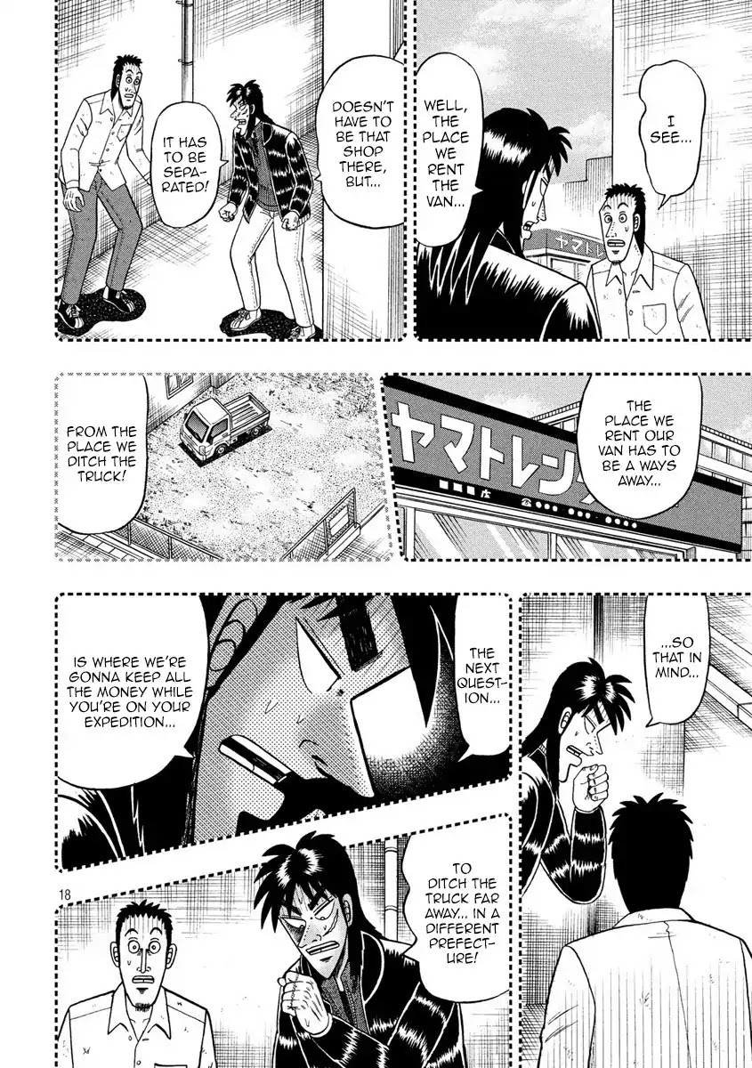 Gambling Outcast Kaiji: The 2.4 Billion Escape Arc - Kaiji Part 6 Chapter 272 page 18 - Chapter 272: Base