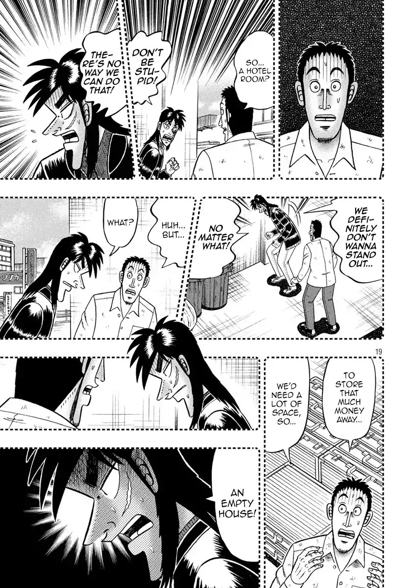 Gambling Outcast Kaiji: The 2.4 Billion Escape Arc - Kaiji Part 6 Chapter 272 page 19 - Chapter 272: Base