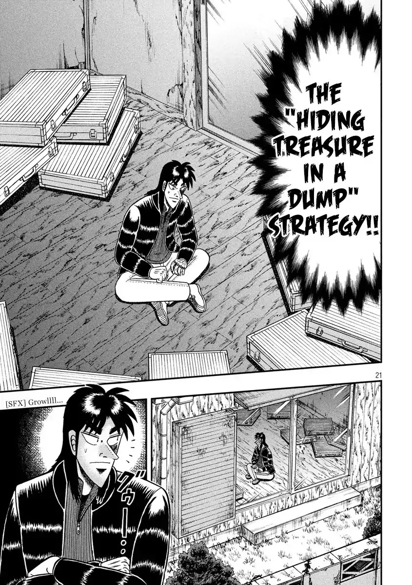 Gambling Outcast Kaiji: The 2.4 Billion Escape Arc - Kaiji Part 6 Chapter 272 page 21 - Chapter 272: Base