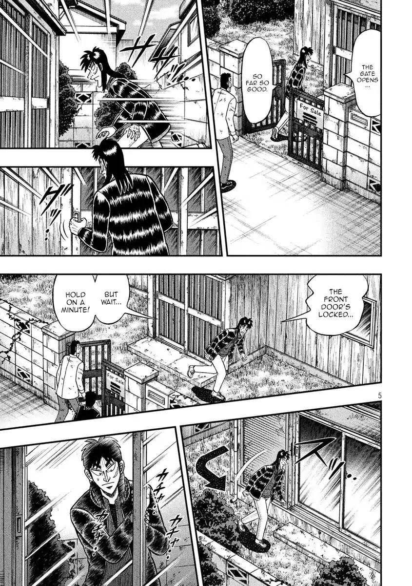 Gambling Outcast Kaiji: The 2.4 Billion Escape Arc - Kaiji Part 6 Chapter 272 page 5 - Chapter 272: Base